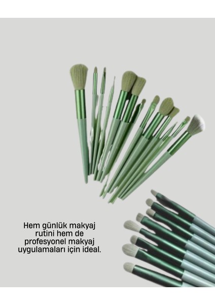 Profesyonel Makyaj Fırça Seti Yumuşak Kıllı Taşınabilir Çantalı modelleri