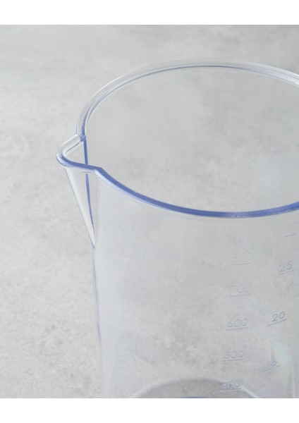 4 Bıçaklı Çok Amaçlı Blender Seti 1500W Beyaz-Krom