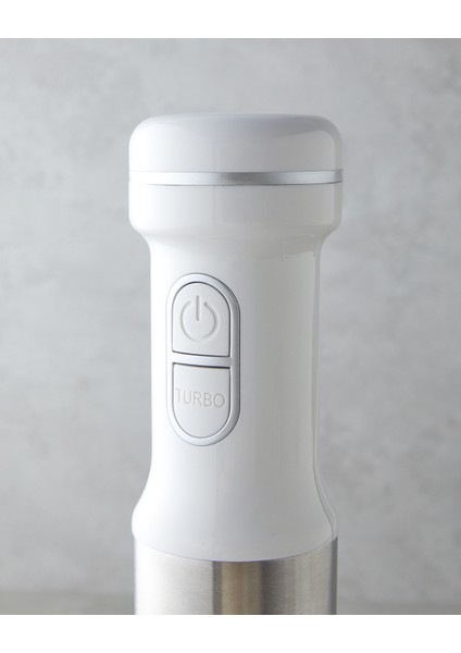 4 Bıçaklı Çok Amaçlı Blender Seti 1500W Beyaz-Krom