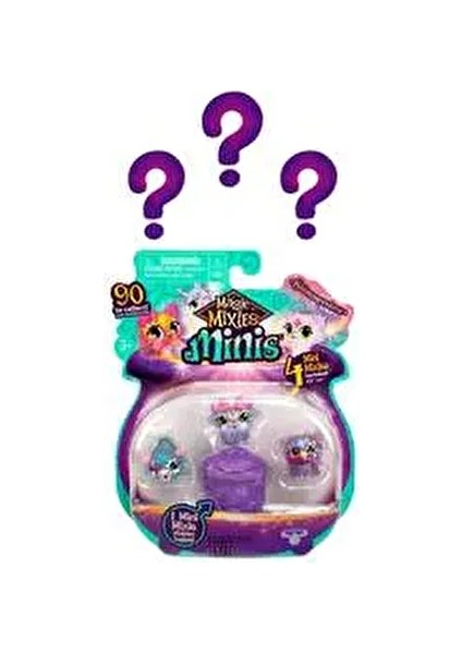 Magic Mixies Minis 4'lü Figür Seti Işıltılı Karakterler ile Eğlenceli Oyun indirimleri