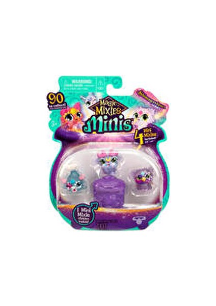 Magic Mixies Minis 4'lü Figür Seti Işıltılı Karakterler ile Eğlenceli Oyun fırsatları