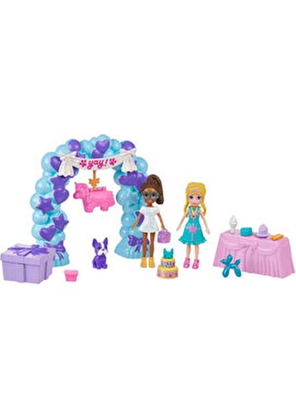 Mattel Polly Pocket Doğum Günü Partisi Paketi Adventure Time Temalı fırsatları
