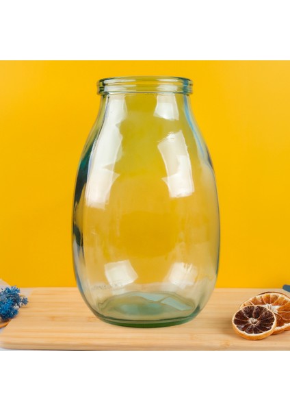 Beyaz 20 cm Montana Kavanoz, Şık ve Pratik Saklama Çözümü