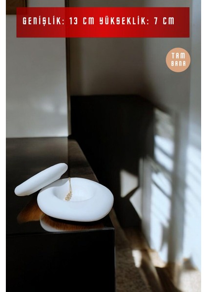 El Yapımı Dekoratif Beyaz Kapağıyla Takı Kutusu, Şık ve Kullanışlı Tasarım modelleri