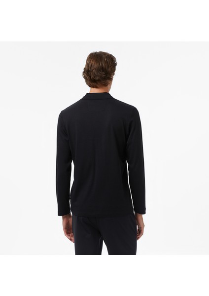Erkek Siyah Classic Fit Polo Yaka T-Shirt K57019T.0TB fiyatları