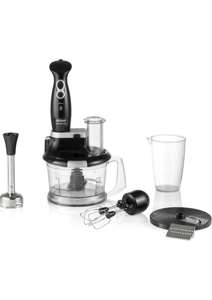 Yüksek Güçlü Çok Fonksiyonlu Çok Amaçlı Blender Seti Siyah