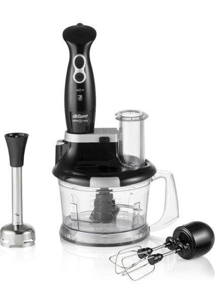 Yüksek Güçlü Çok Fonksiyonlu Çok Amaçlı Blender Seti Siyah fiyatları