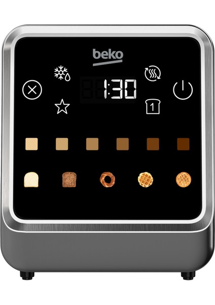 Gri Renkli Ekmek Kızartma Makinesi, Pratik ve Şık Tasarım fırsatları