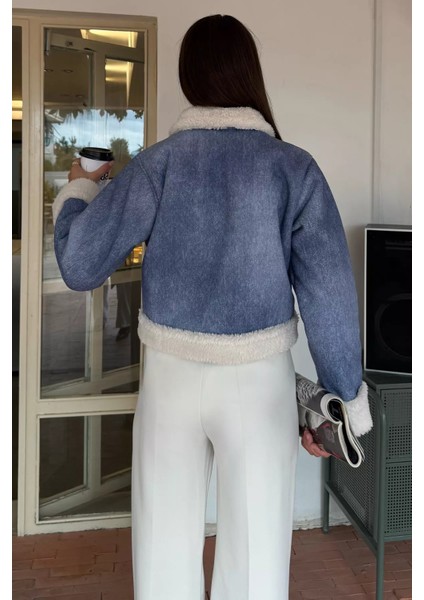 Içi Peluşlu Kadın Nubuk Mont P-00018395 indirimleri