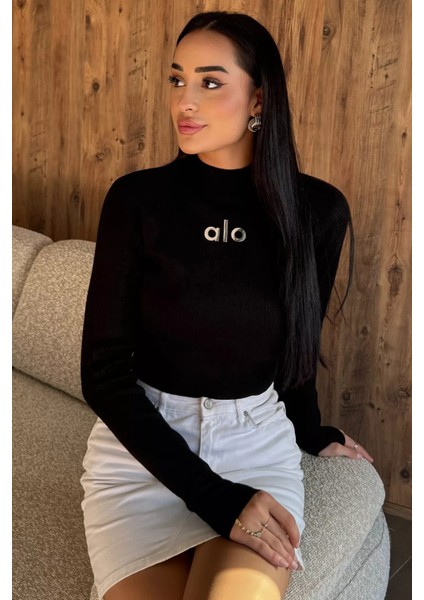 Ön Baskılı Crop Top Triko Bluz (S,m,l Uyumludur) P-00018189 fiyatları