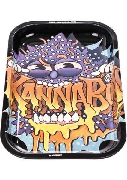 Büyük Metal Tepsi Kannabia