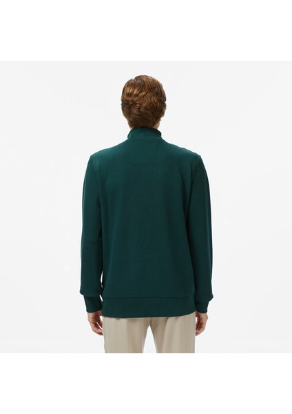 Erkek Yeşil Classic Fit Sweatshirt K57092T.3YG fiyatları