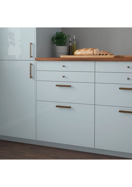 Çekmece Ön Paneli, Parlak Cila Açık Gri-Mavi, 60X20 cm modelleri