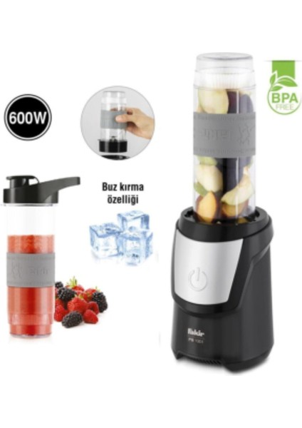 600 W Kişisel Blender, Siyah Renk, Pratik ve Hafif Kullanım Için Ideal fiyatları