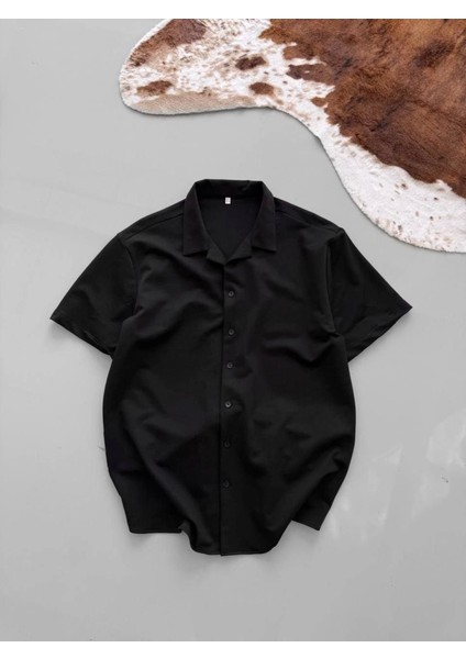 Iki Iplik Kumaş Gömlek - Siyah indirimleri