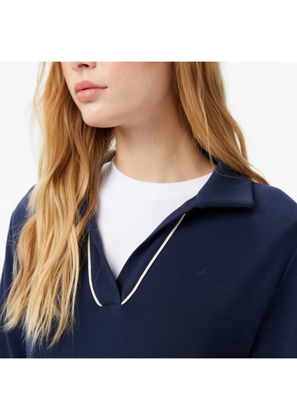 Kadın Lacivert Regular Fit Sweatshirt 57K304T.4VN indirimleri