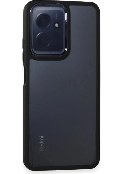 Xiaomi Redmi Note 12 4g Kılıf Dora Kapak - Siyah