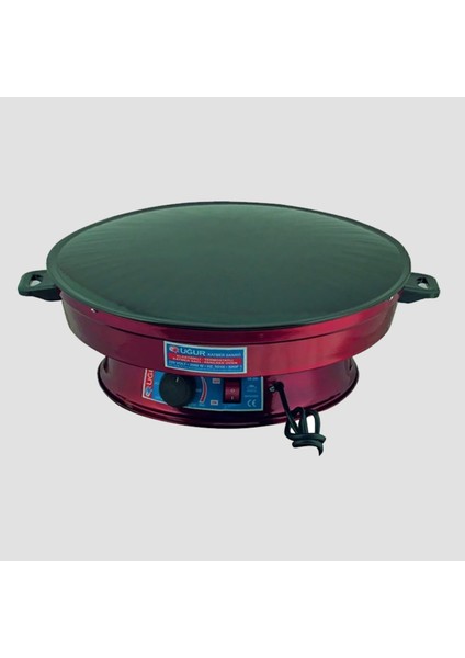 2200W Elektrikli Büyük Boy Termostatlı Sac, Ekmek, Gözleme, Börek ve Katmer Için Mükemmel