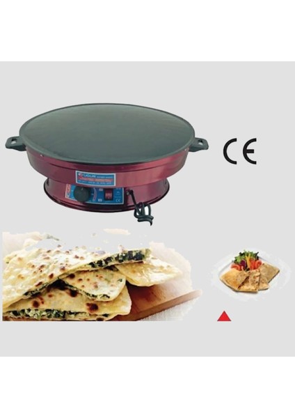 2200W Elektrikli Büyük Boy Termostatlı Sac, Ekmek, Gözleme, Börek ve Katmer Için Mükemmel fiyatları