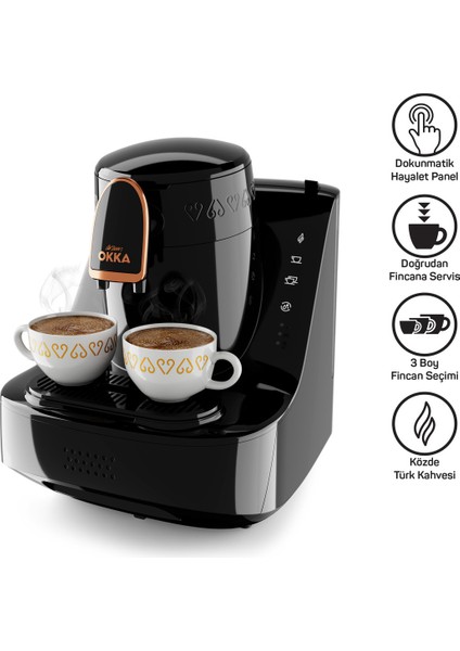 Bakır Türk Kahvesi Makinesi, Şık ve Pratik Tasarım, Hızlı ve Lezzetli Kahve Keyfi