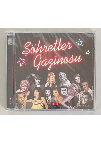 Şöhretler Gazinosu CD (Jelatininde Sıfır Orijnal Dönem Baskı Cd)
