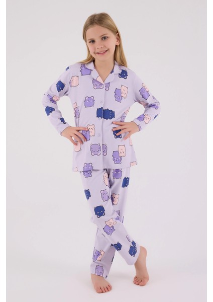 Rolypoly 3706-G Kız Çocuk Pijama Takımı modelleri