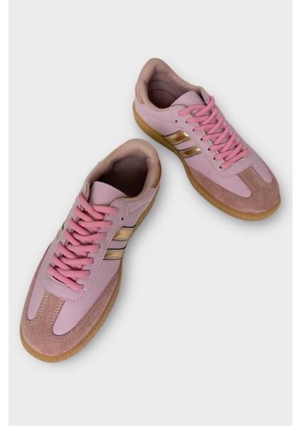 Kadın Hafif Comfort Spor Ayakkabı Pudra modelleri