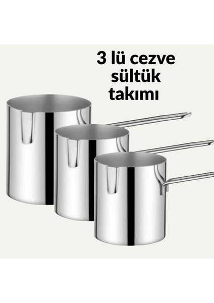 Cezve Sütlük Takımı Max Model fırsatları