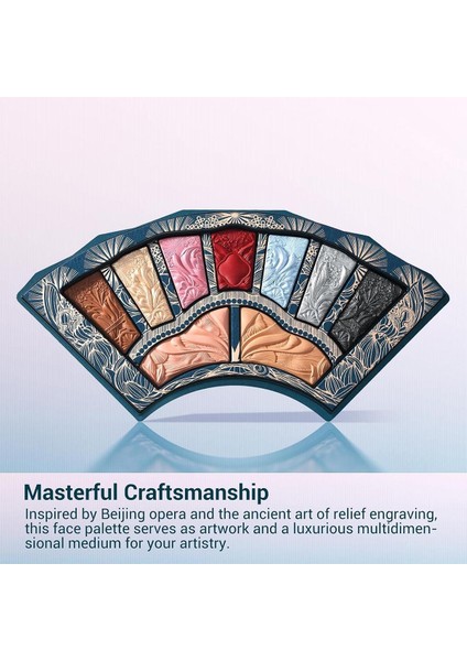 Floral Beijing Opera Makyaj Paleti Charming Aria 18.2gr indirimleri