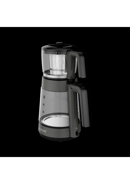 Gri Renkli 1900 W Cam Çay Makinesi, Şık ve Pratik Kullanım Için Ideal fiyatları