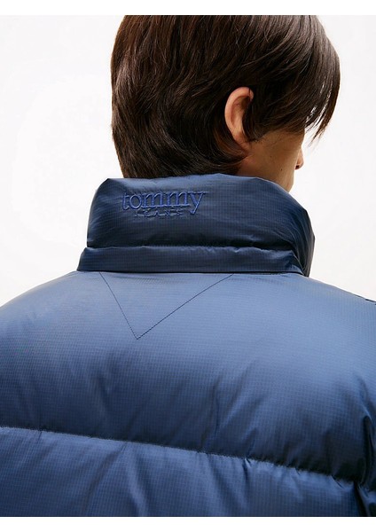 Tjm Alaska Kuş Tüyü Şişme Erkek Mavi Ceket DM0DM22036C1G fiyatları