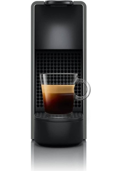 Gri Renkli Mini Kahve Makinesi, Kapsüllü, Kompakt ve Kullanışlı Tasarım fırsatları