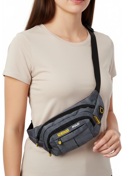 Suntrend Su Geçirmez Unisex Çapraz Askılı Kulaklık Çıkışlı Omuz ve Bel Çantası fırsatları