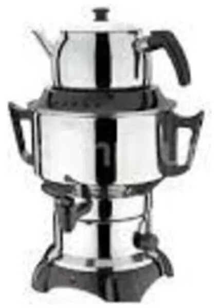 4,5 Lt Çelik Elektrikli Semaver Gri Aldante Dowry Stil