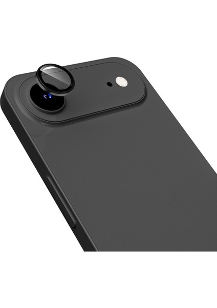 Iphone 17 Air Şeffaf Mika Magsafe Kılıf + Antistatik Hayalet Ekran Koruyucu + Kamera Koruyucu Siyah