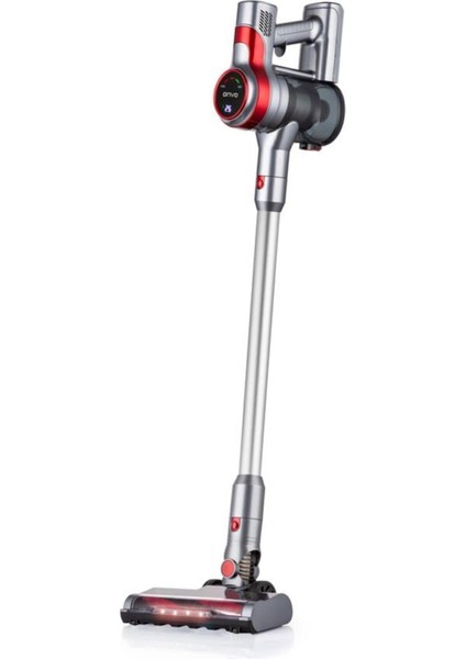 Gri Şarjlı LED Işıklı Dikey Elektrikli Süpürge modelleri