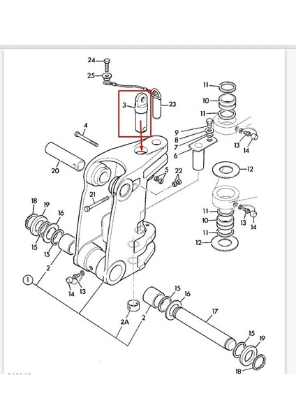 332/F7264/Y - Dönüş Üst Pimi 811/90165 fiyatları
