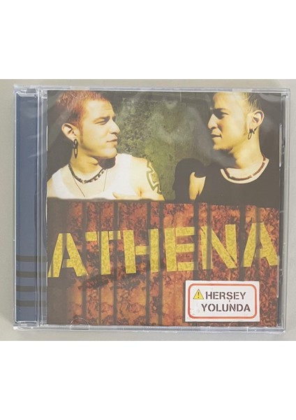 Athena Herşey Yolunda CD (Jelatininde Sıfır Orijnal 2002 Dönem Baskı Cd)
