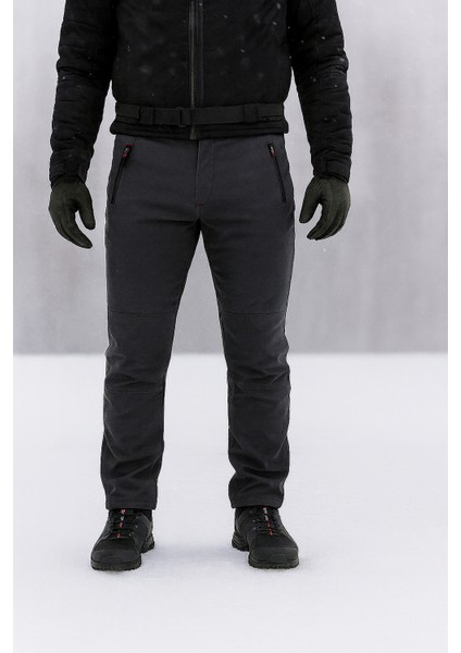 Erkek Tactical Outdoor Su Geçirmez Siyah Softshell Pantolon