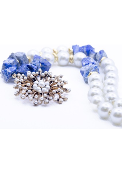 Lapus Lazuli ve Mayoirka Incisi Kolye fırsatları