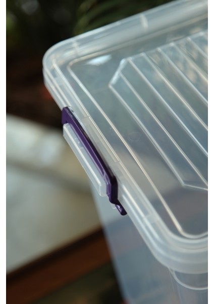 Şeffaf 30L Kilitli Düzenleme Kabı, Saklama ve Organizasyon Için Ideal Seçenek fırsatları