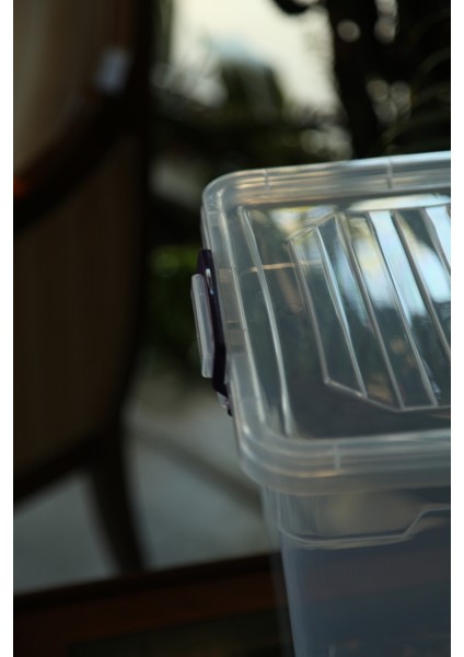 Şeffaf 30L Kilitli Düzenleme Kabı, Saklama ve Organizasyon Için Ideal Seçenek