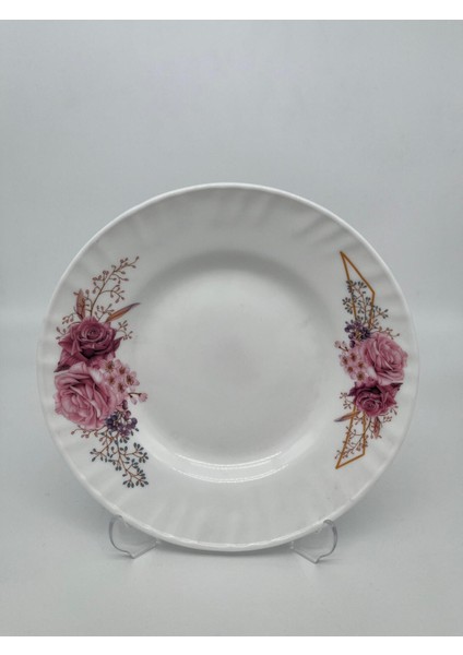 7 No Yemek Tabağı 17,5 cm Beyaz, Şık ve Dayanıklı Mutfak Gereçleri