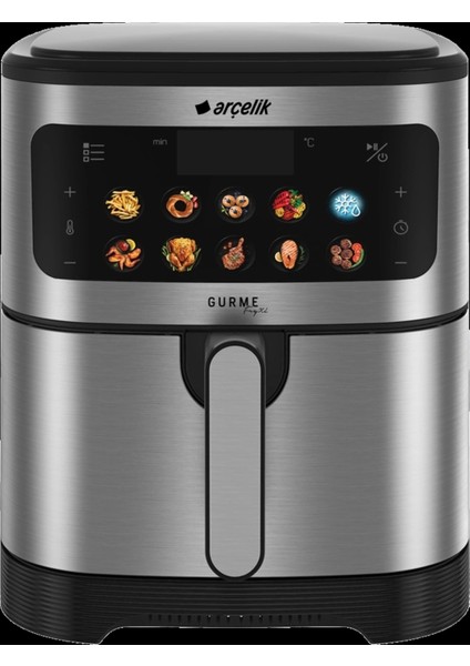 Büyük Kapasiteli Az Yağlı Fritöz, Sağlıklı ve Pratik Kullanım Için Ideal