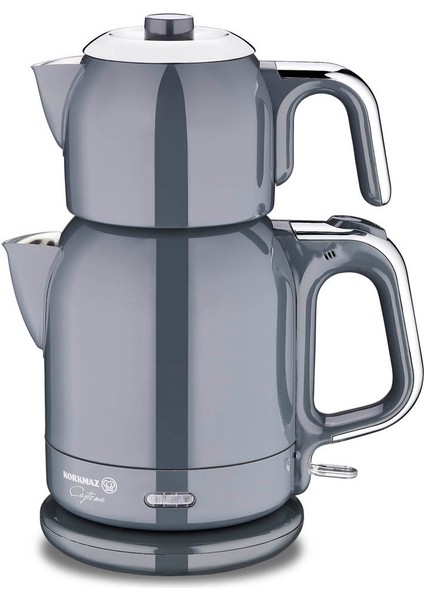 Krom Elektrikli Çaydanlık Cosmica A331-12, Şık ve Fonksiyonel Tasarım