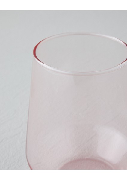 Pudra Renkli Cam Bardak Seti, 3'lü, 425 Ml, Şık ve Kullanışlı Tasarım modelleri