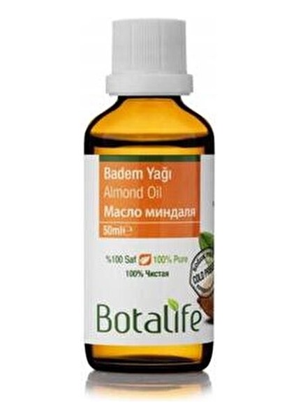 Saf Doğal Badem Yağı Saç ve Cilt Bakımı İçin 50 ml A ve K Vitamini Zengini fiyatları