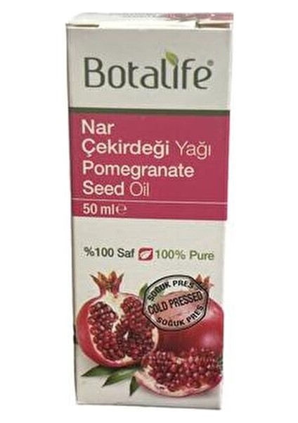 Nar Çekirdeği Yağı Saf 50 ml Doğal Bitkisel Yağ Cilt Bakımı İçin fiyatları