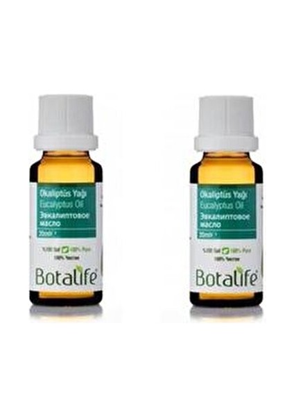 Okaliptus Yağı Saf 2 x 20 ml Doğal Aromaterapi İçin Uygun fiyatları
