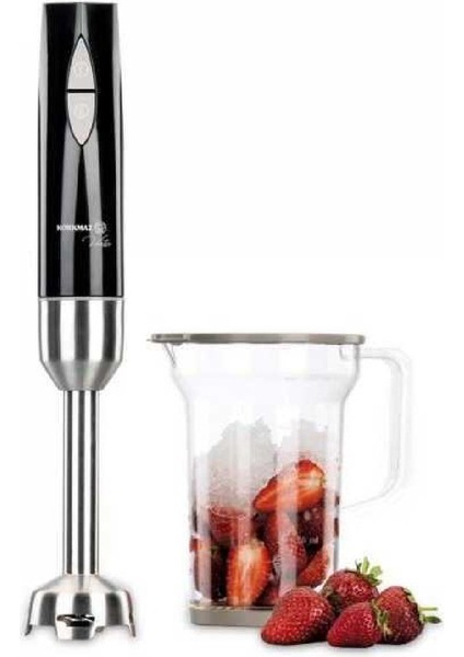 A444 Vertex Duo Blender Siyah ve Beyaz, Çok Fonksiyonlu ve Şık Tasarım